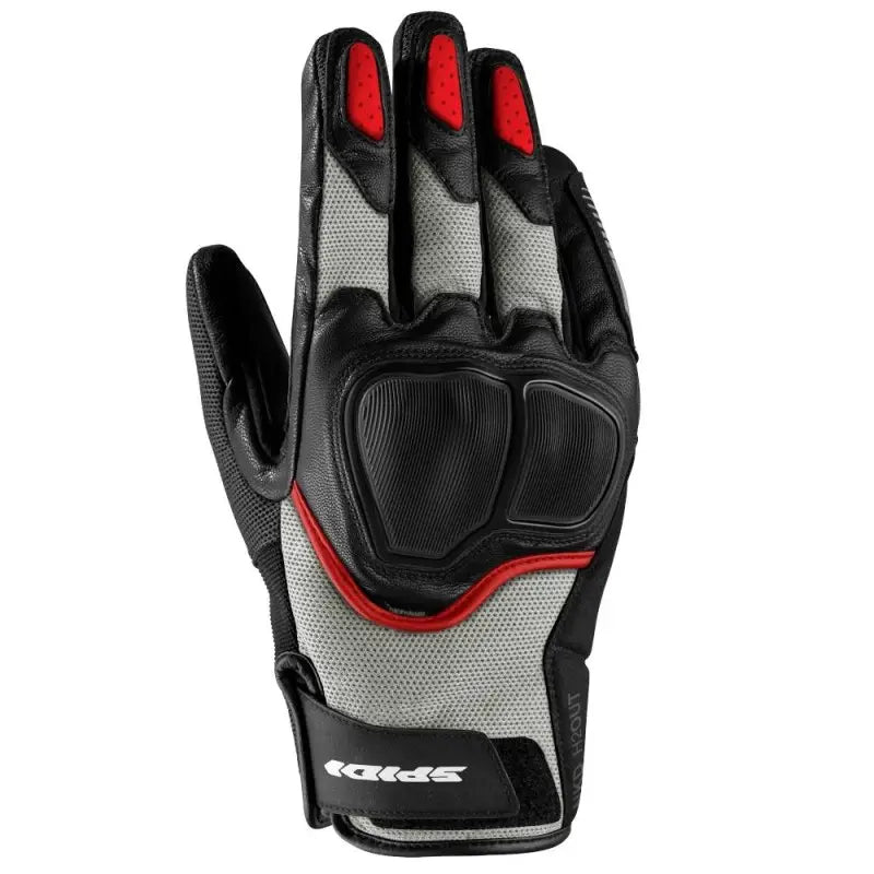 Guanti In Tessuto Spidi Nkd H2Out Nero / Ghiaccio