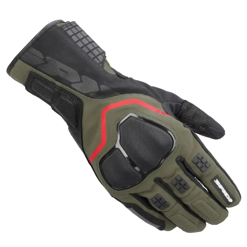 Guanti in Tessuto Spidi Rainshield 2 Verde Militare