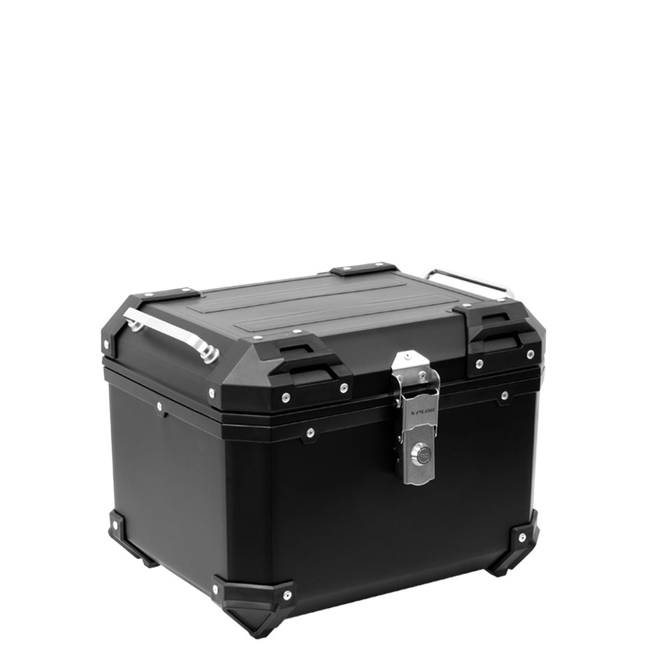 BAULETTO VALIGIA TOPCASE NERO 38L 42x36X33 CM FORNITO CON PIASTRE ABS