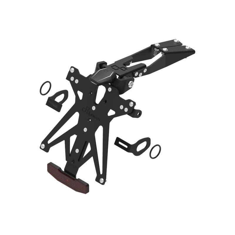 Kit Porta Targa Regolabile Lightech KTARHO120A1  per Honda Cbr 500 r