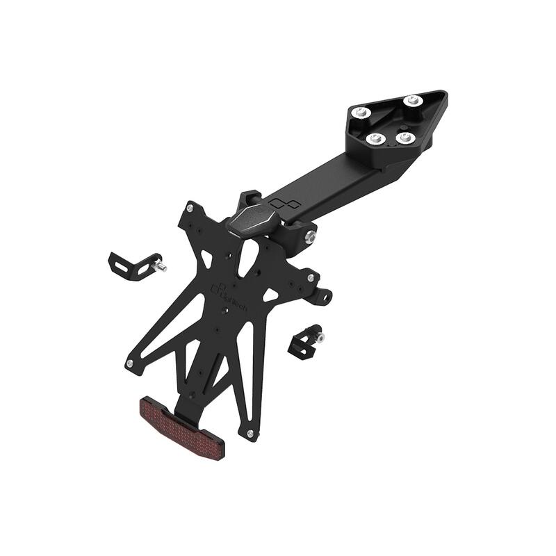 Kit Porta Targa Regolabile Lightech KTARTR111A1 PER TRIUMPH