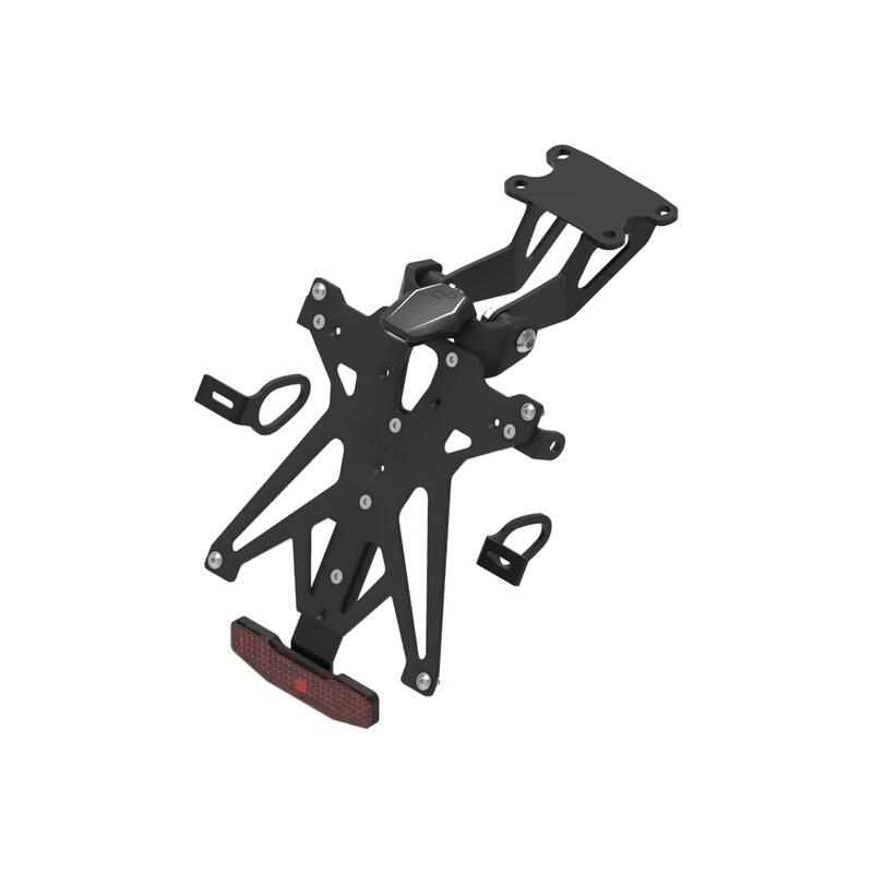 Kit Porta Targa Regolabile Lightech KTARYA125A1 per YAMAHA MT-07