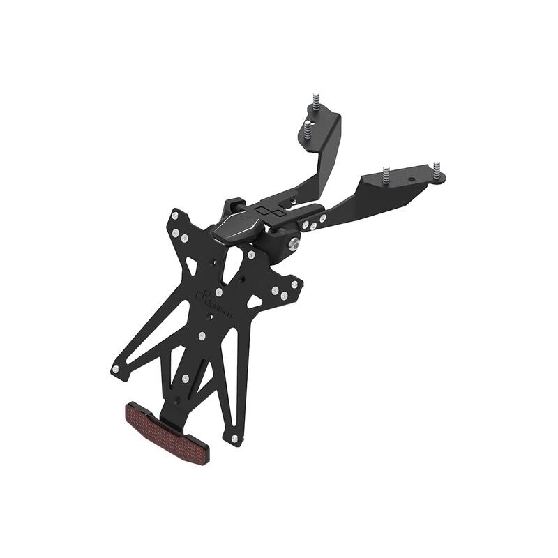 Kit Porta Targa Regolabile Lightech KTARYA132A1 PER YAMAHA T-MAX 560