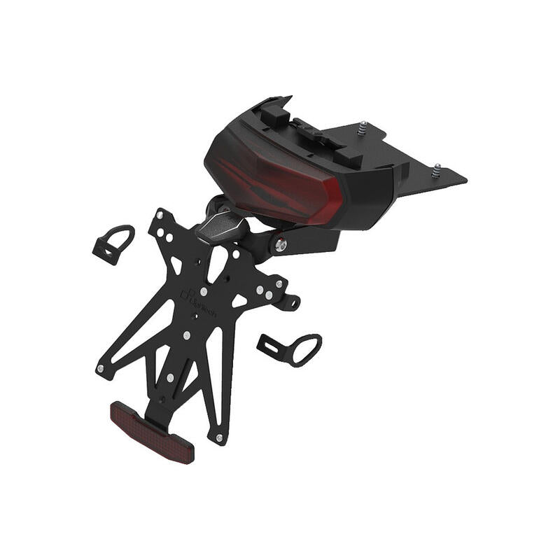 Kit Porta Targa Regolabile Lightech KTARYA136A1 per YAMAHA Tenere 700