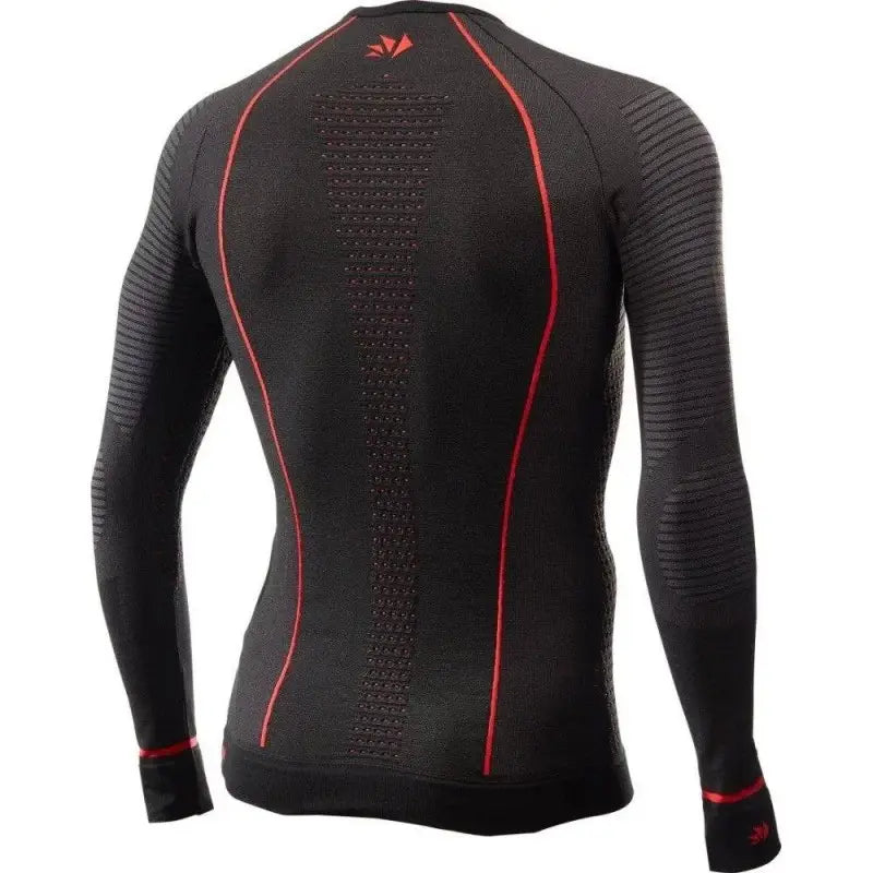 Maglia Intima Tecnica Termica Sixs TS2W-CU Nero Rosso