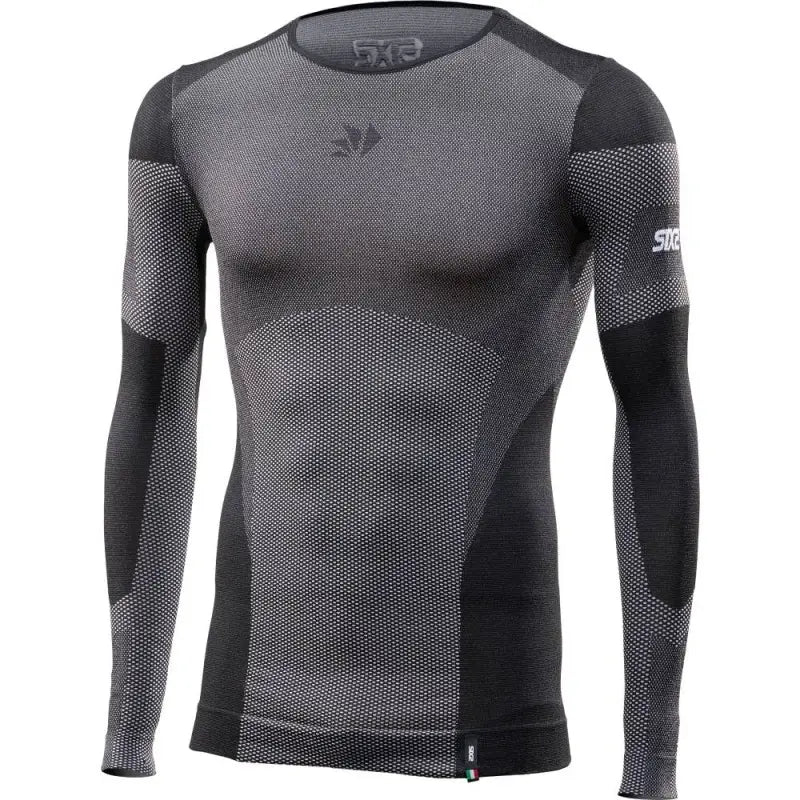 Maglia Intima Tecnica Termica Unisex Sixs BT TS2L V2 Nero Carbon