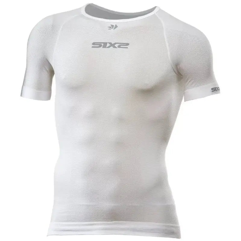 Maglia Intima Tecnica Termica Unisex Sixs Breezy Touch Bianco Carbon