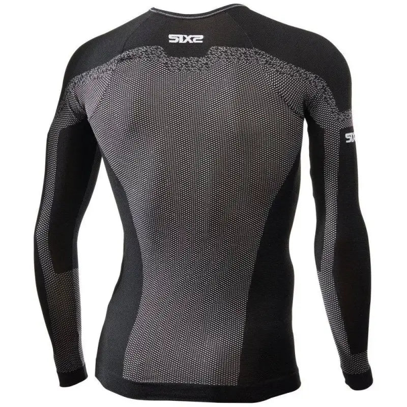 Maglia Intima Tecnica Termica Unisex Sixs Breezy Touch Nero Carbon
