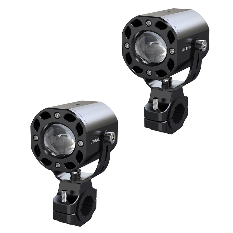 Coppia di luci aggiuntive 25w distanze con controllo wireless