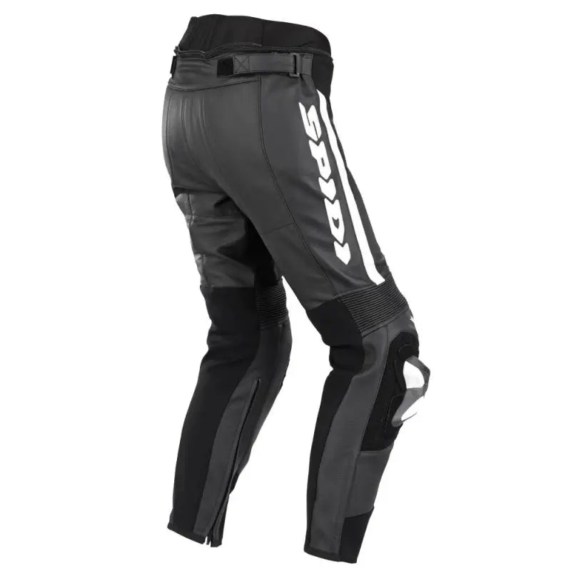 Pantaloni Donna in Pelle Spidi Rr Pro 2 Lady Nero Bianco