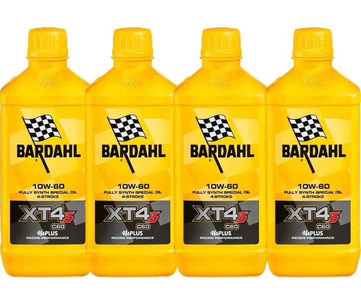 Olio motore BARDAHL XT4-S 10W60 4L