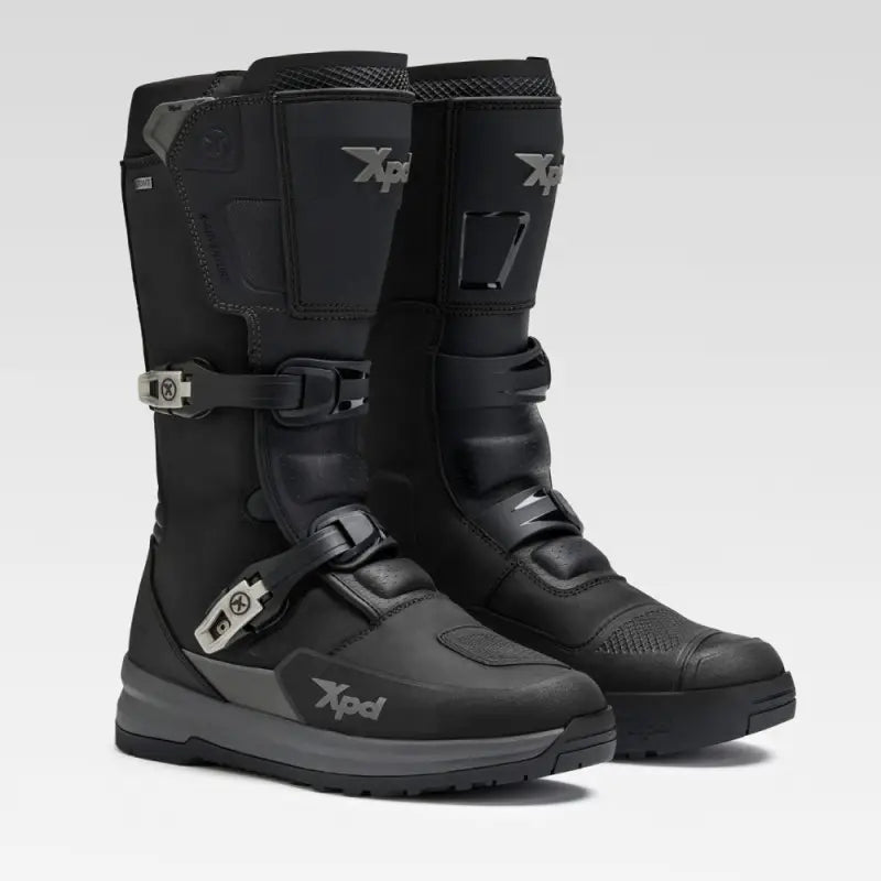 Stivali Moto Touring XPD X-Adventure H2Out Nero