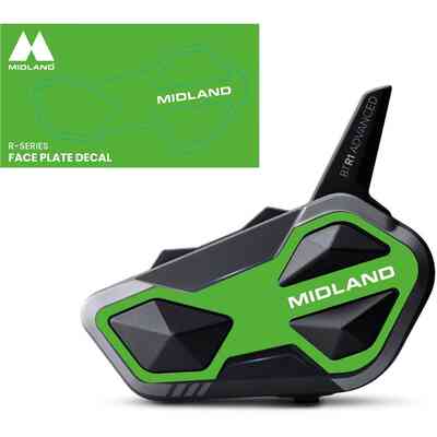 Adesivo Midland Style Cover LIME ENERGY Per Interfoni della Linea R (1 pz)
