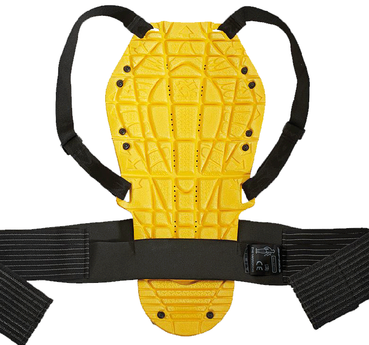 Protezione Paraschiena Spidi Livello 2  Back Warrior Nero Giallo