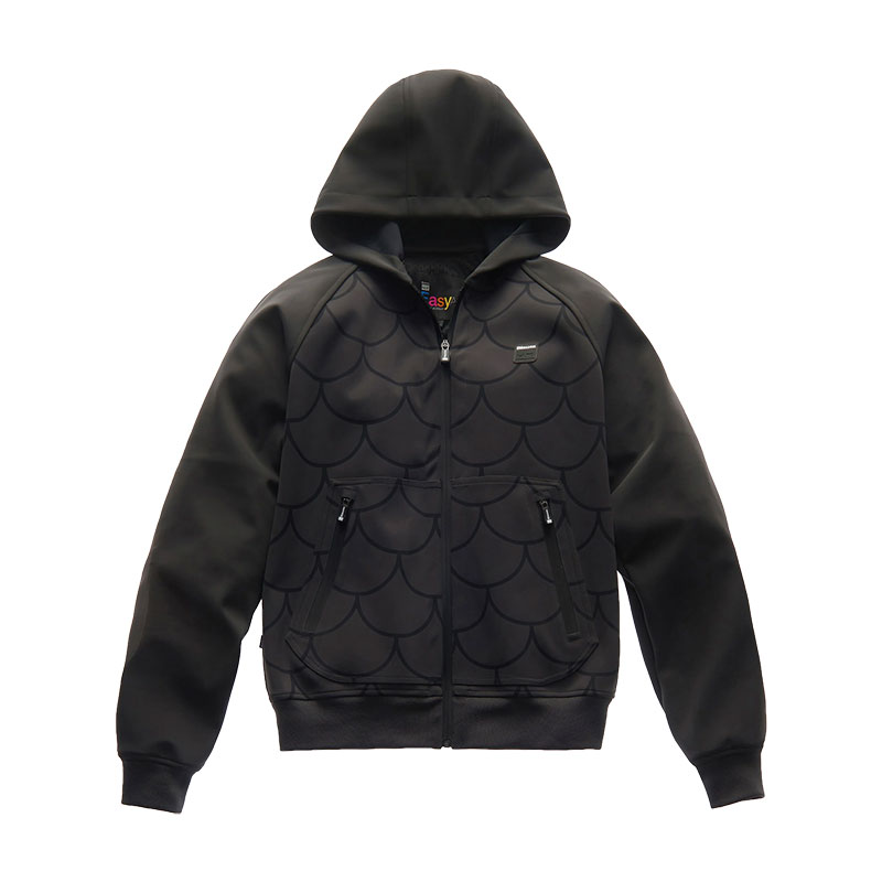 Giacca Blauer Easy Man Hoody Carp nero