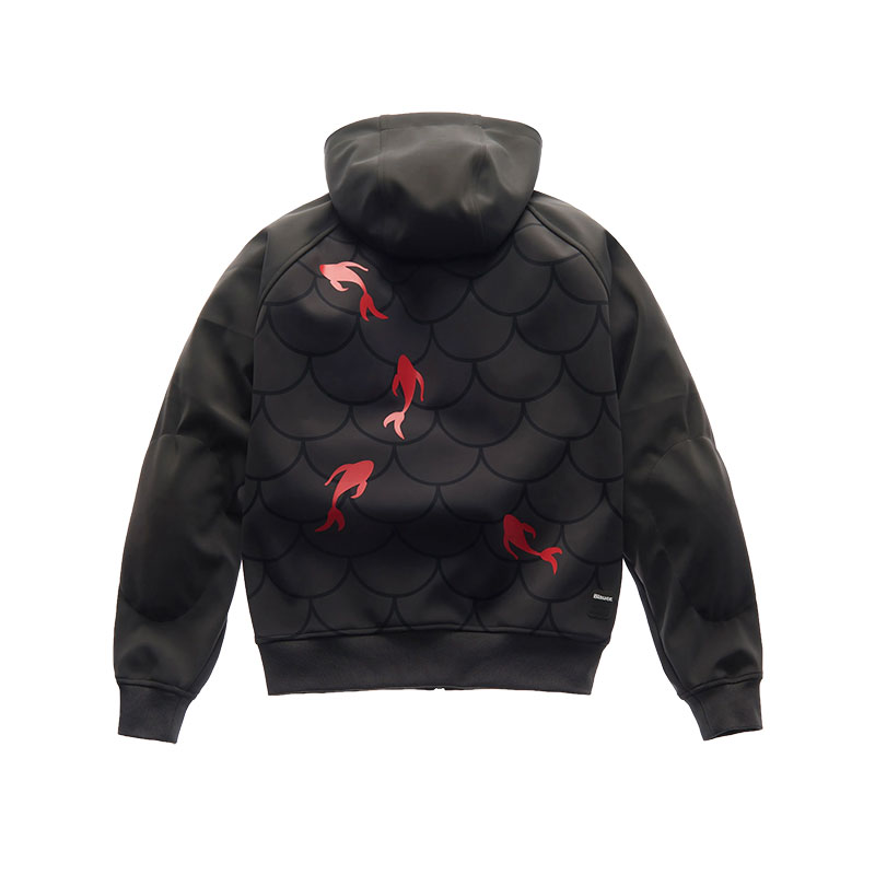 Giacca Blauer Easy Man Hoody Carp nero