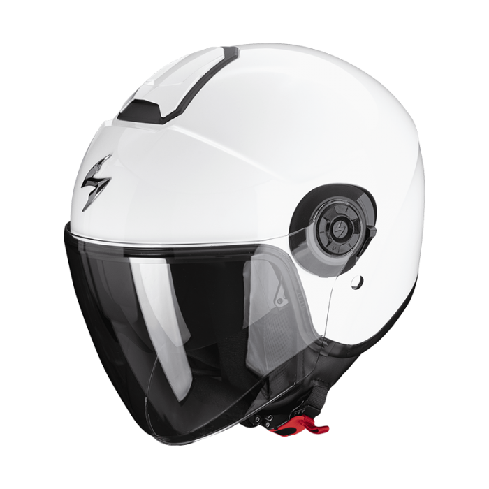 Casco Moto Jet Scorpion EXO-CITY II SOLID Bianco Lucido