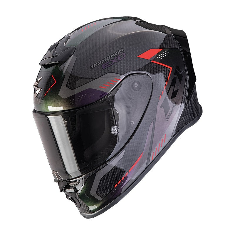 Casco EXO-R1 EVO Carbon AIR PROPEL Nero Cameleon SCORPION