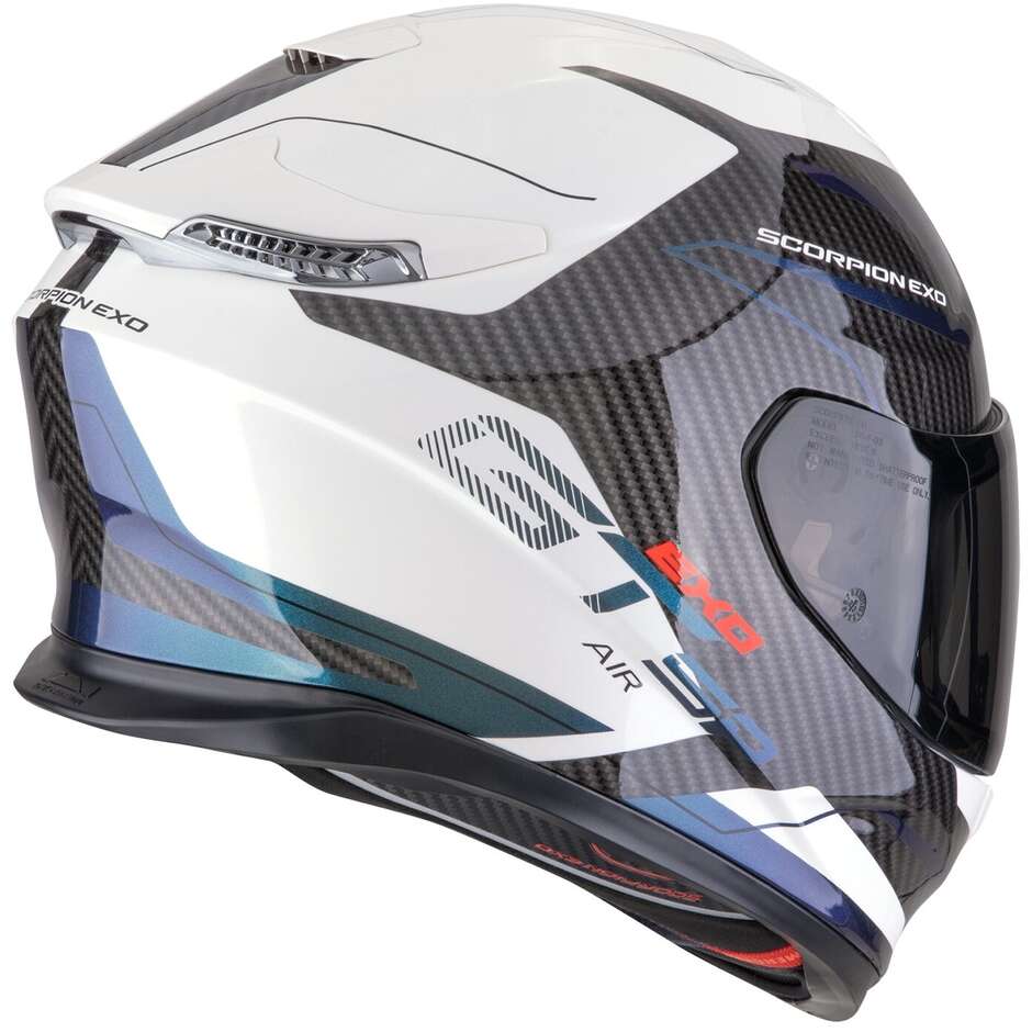 Casco Moto Integrale Scorpion EXO-GT SP AIR FLEX Bianco Camaleon