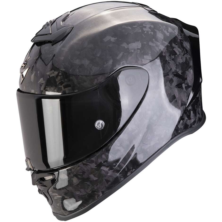 Casco Moto Integrale Scorpion EXO-R1 EVO CARBON AIR ONYX Nero