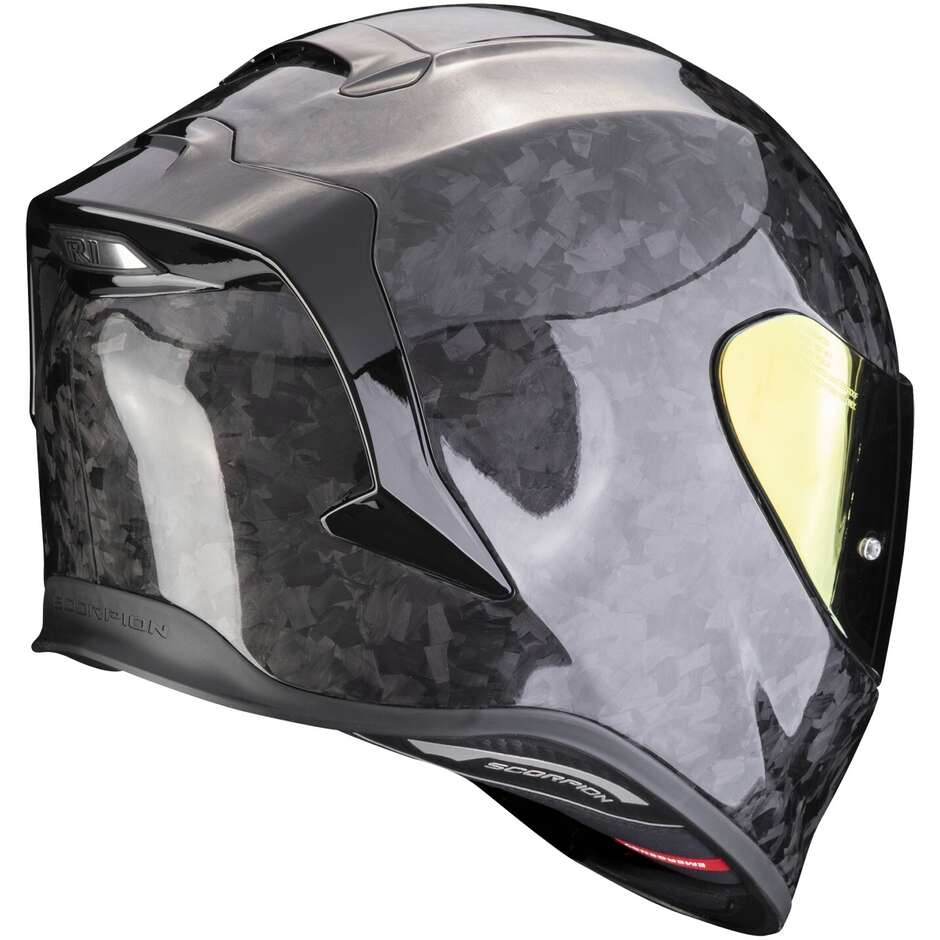 Casco Moto Integrale Scorpion EXO-R1 EVO CARBON AIR ONYX Nero