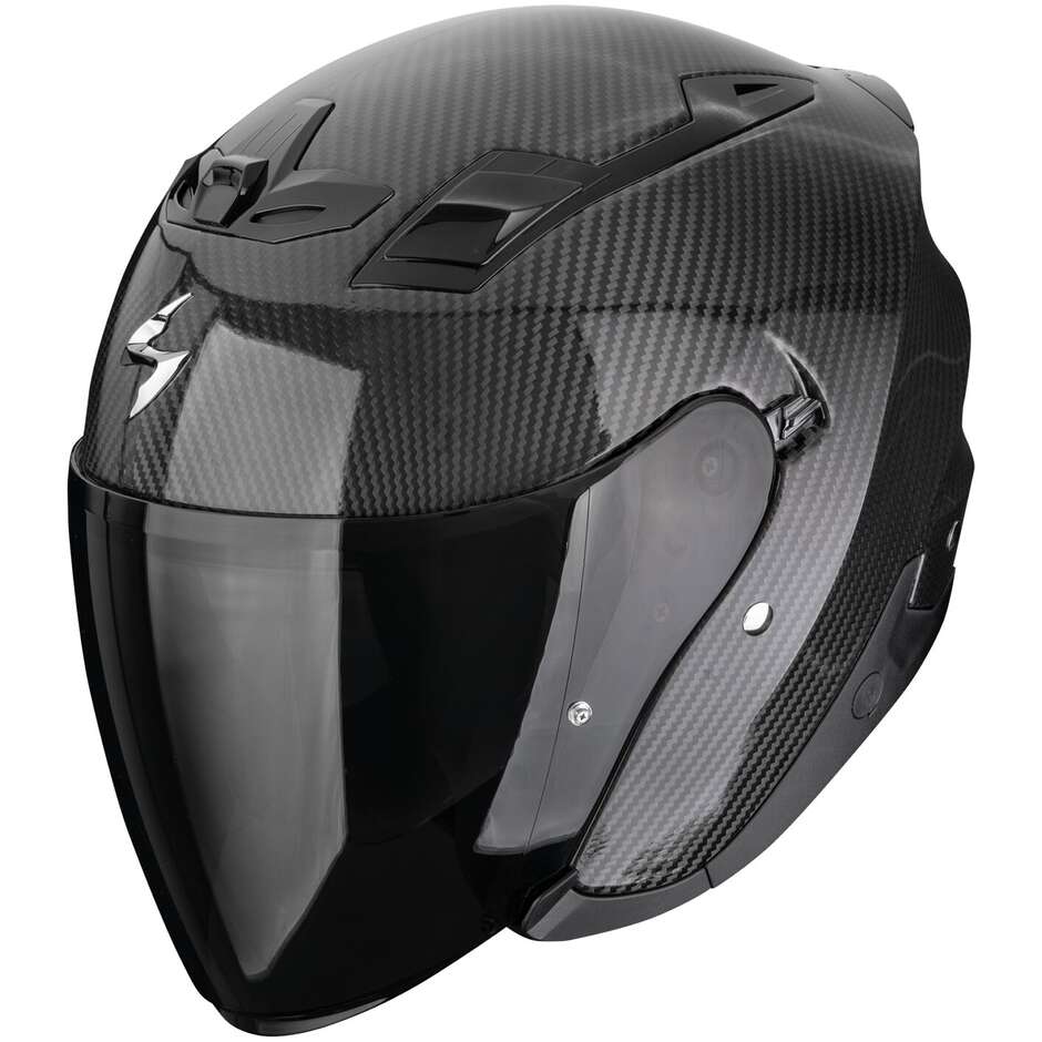 Casco Jet Scorpion Exo-z1 Carbon Solid Nero