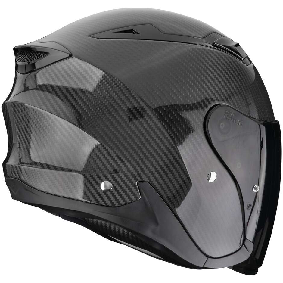 Casco Jet Scorpion Exo-z1 Carbon Solid Nero
