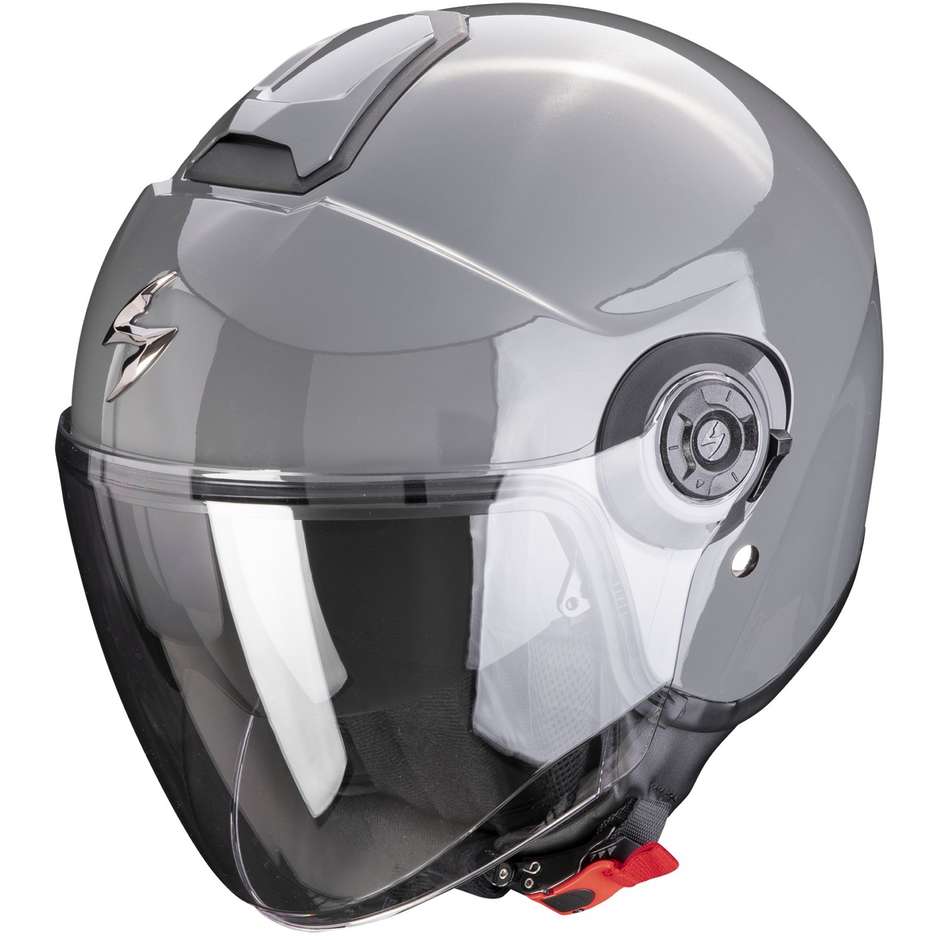 Casco Moto Jet Scorpion EXO-CITY II SOLID Grigio Cemento