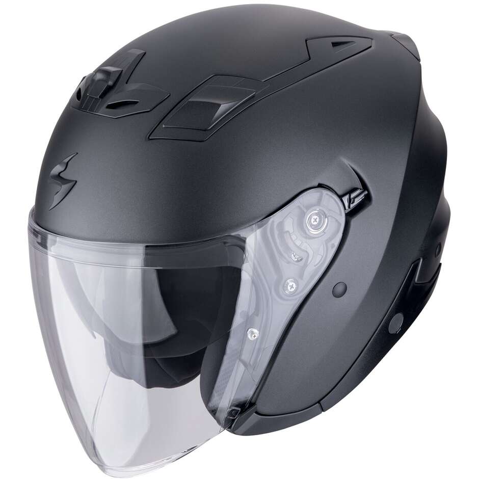 Casco Moto Jet Scorpion EXO-Z1 SOLID Nero perla opaco