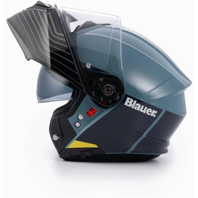 Casco Moto Modulare Blauer Noah P/J Glossy Blu