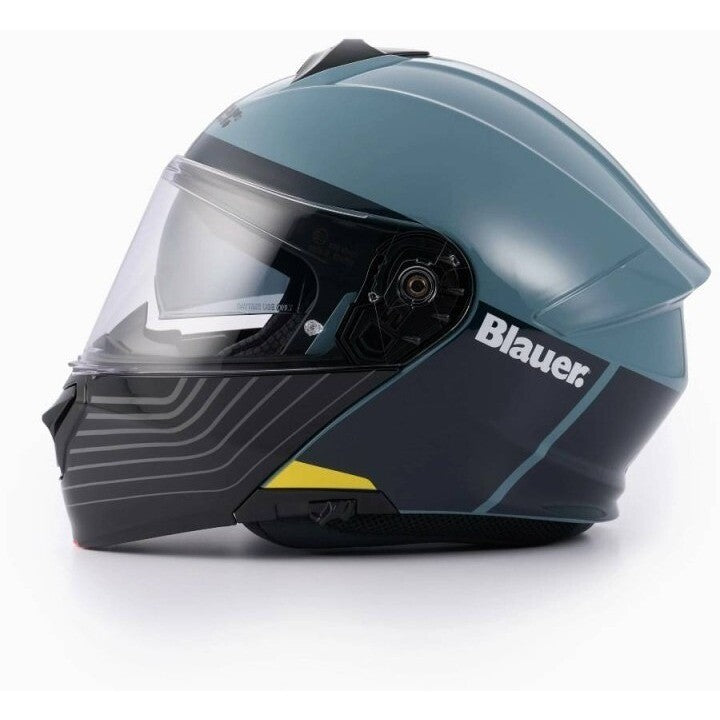 Casco Moto Modulare Blauer Noah P/J Glossy Blu