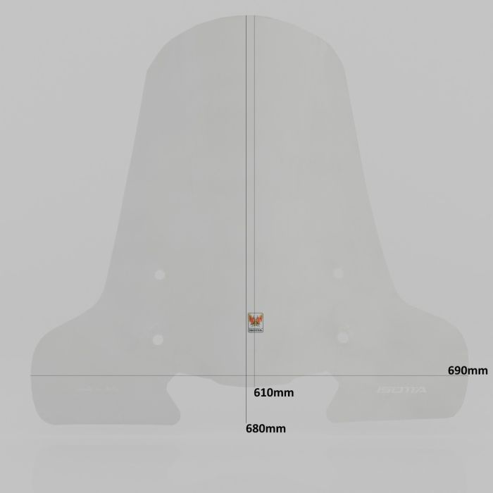 Parabrezza paravento Isotta per Piaggio Liberty 125 2025>