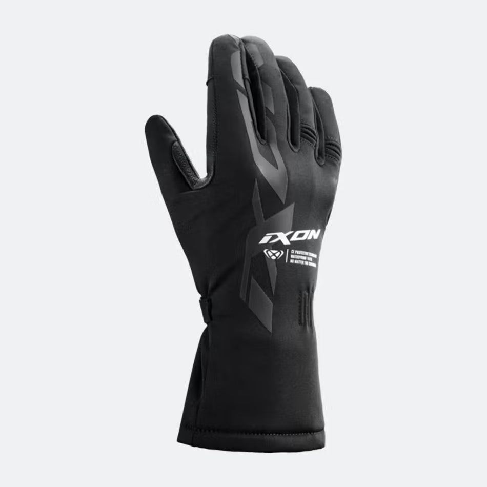 Guanti Moto Ixon LS Tessuto/Pelle Pro Cain 2 LG Donna Nero Bianco