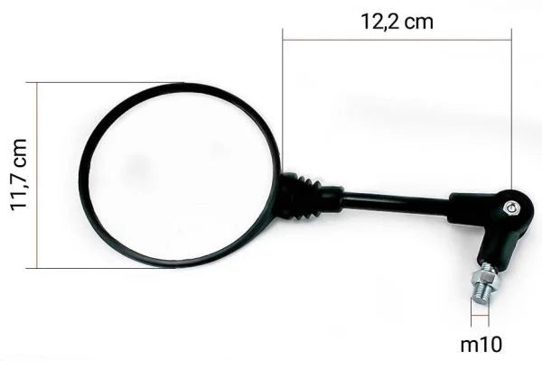 Specchietto retrovisore Universale Pieghevole