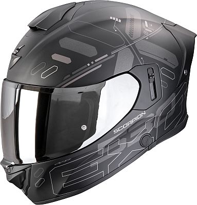 Casco integrale SCORPION EXO-530 AIR Fond Nero opaco-Argento