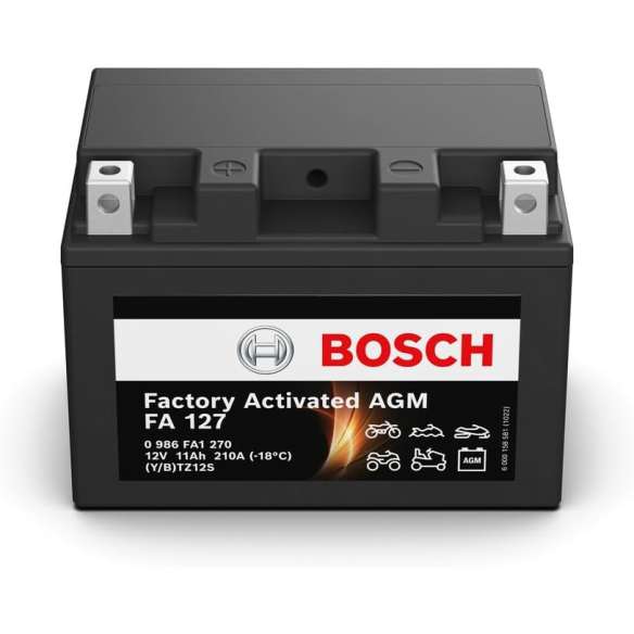 BATTERIA YTZ12S BOSCH FA127 12V 11AH SIGILLATA PRONTA ALL'USO