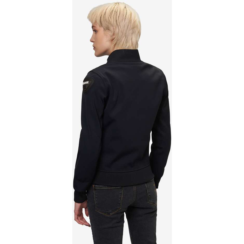 Giacca Donna In Tessuto Blauer Easy Woman Pro Nero