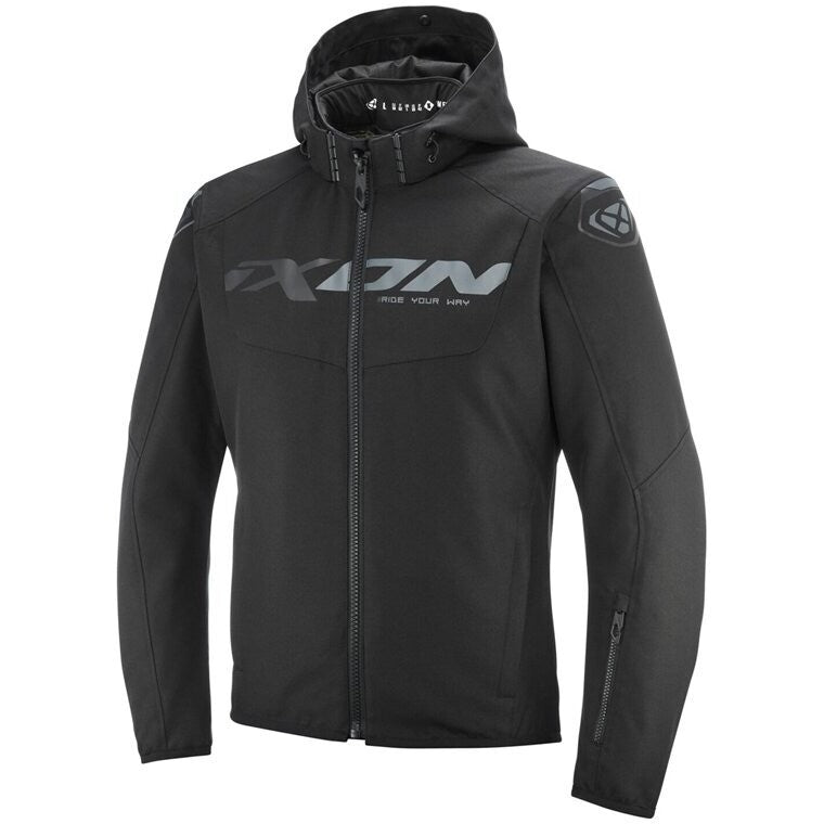 Giubbotto Moto Ixon FIERCE WP Nero