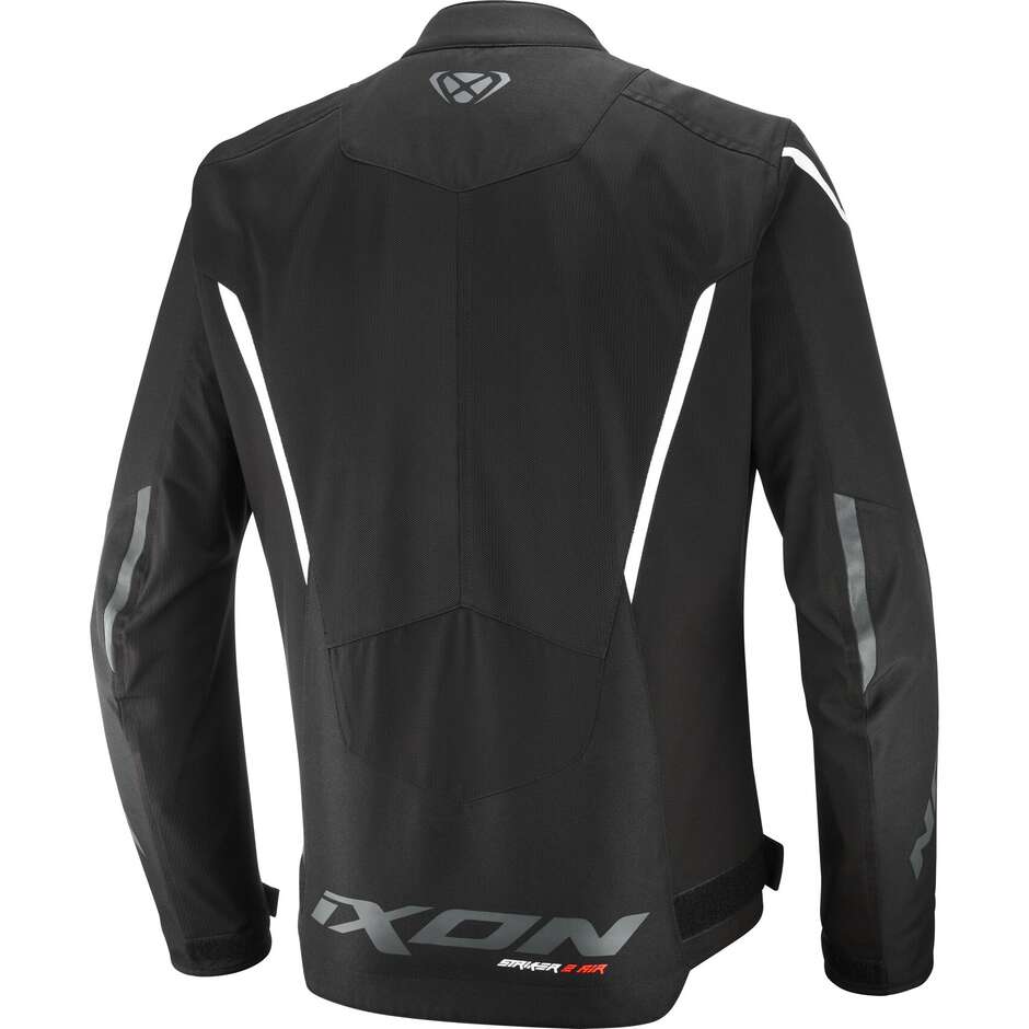 Giubbotto Moto Ixon STRIKER 2 AIR WP Nero Bianco