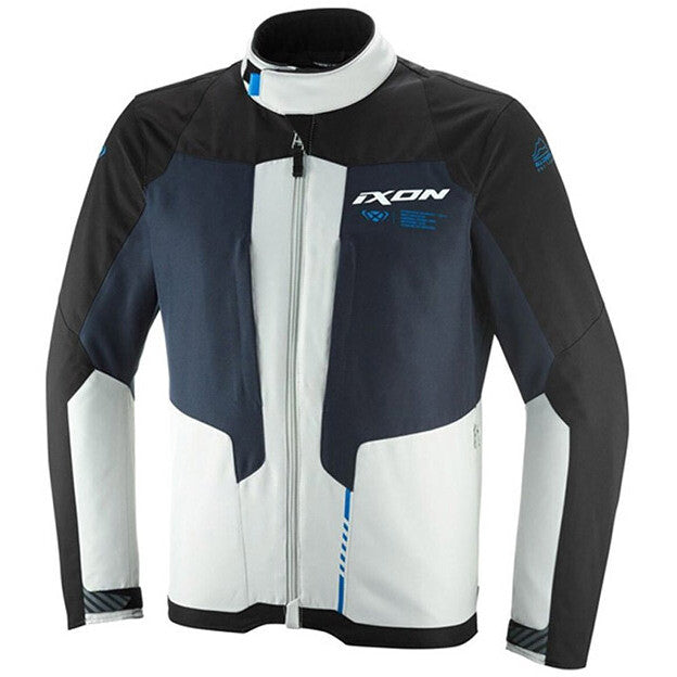 Giubbotto Moto Ixon TYR Blu Marino Grigio Blu