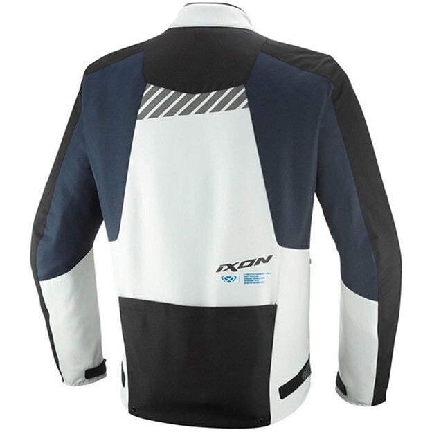 Giubbotto Moto Ixon TYR Blu Marino Grigio Blu