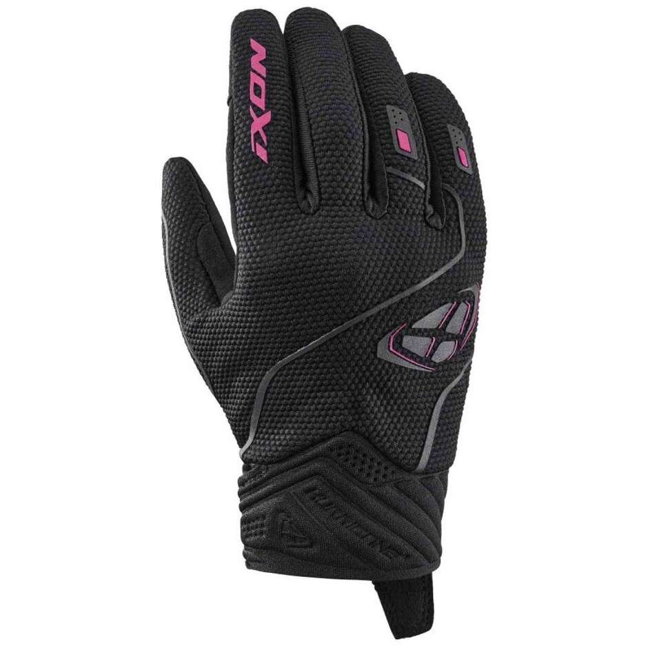 Guanti Ixon Hurricane 2 NERO ROSA