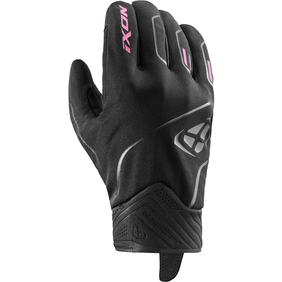 Guanti Moto Donna Invernali Ixon PRO HURRICANE 2 L Nero Fucsia