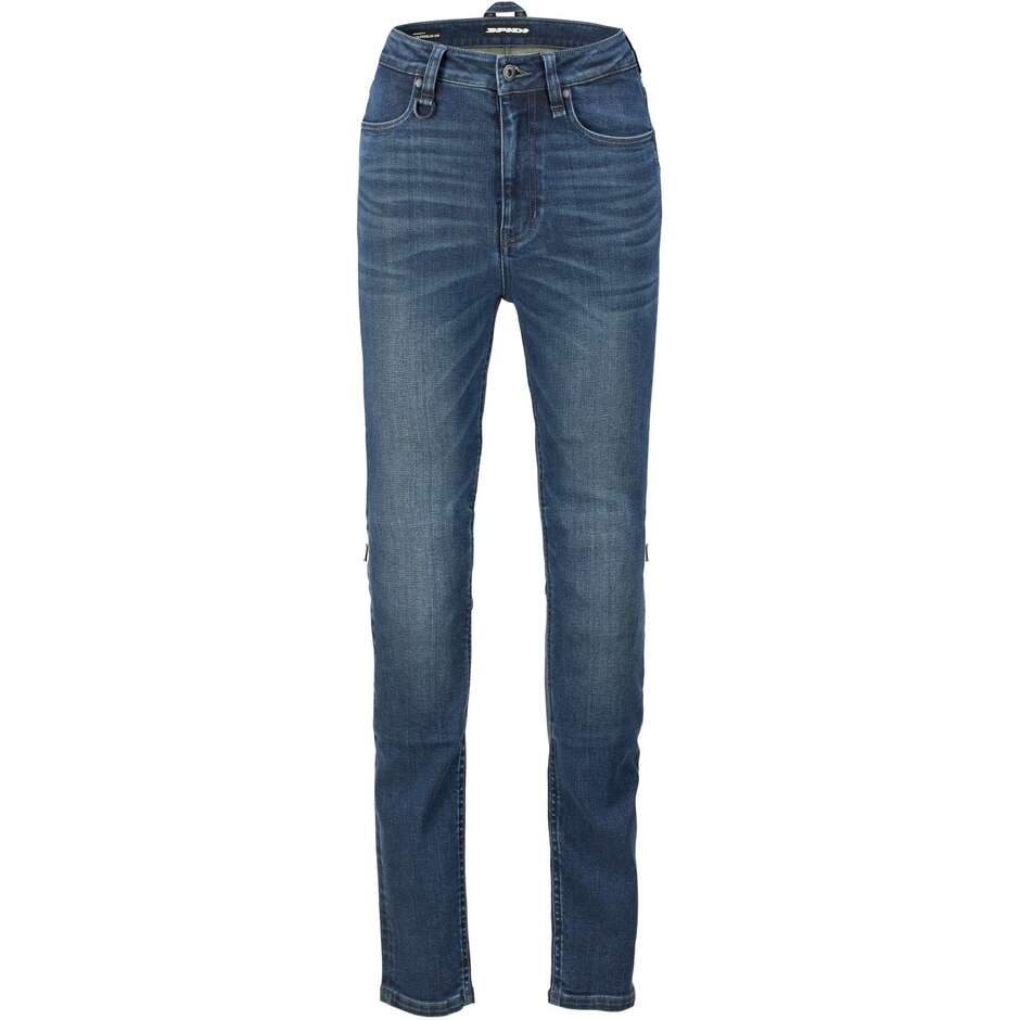 Jeans Moto Donna Spidi J-FIT SUPERSLIM HW LADY Blue Dark Used