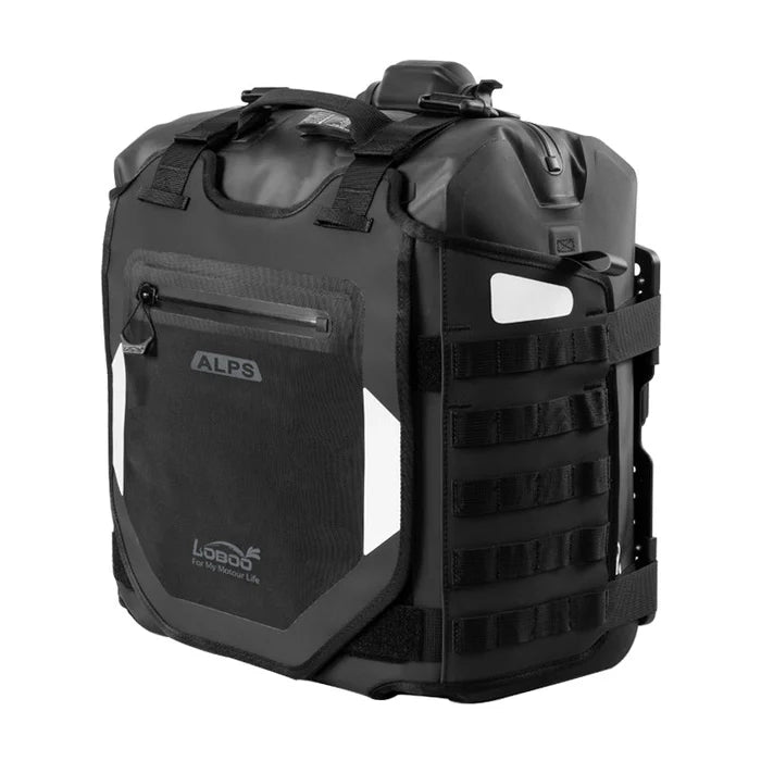 Borse Laterali Gonfiabili Impermeabili LOBOO Alps (23L/30L) | Borse Morbide Ammortizzanti con Serratura Antifurto