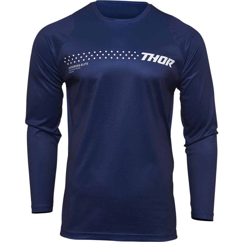 Maglia Cross Motocross THOR Sector Minimal Blu