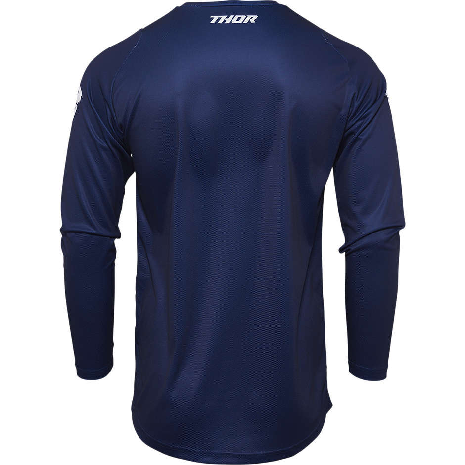 Maglia Cross Motocross THOR Sector Minimal Blu