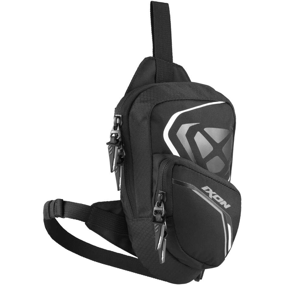 Marsupio da Gamba Moto Ixon R-EMINGTON Nero Bianco