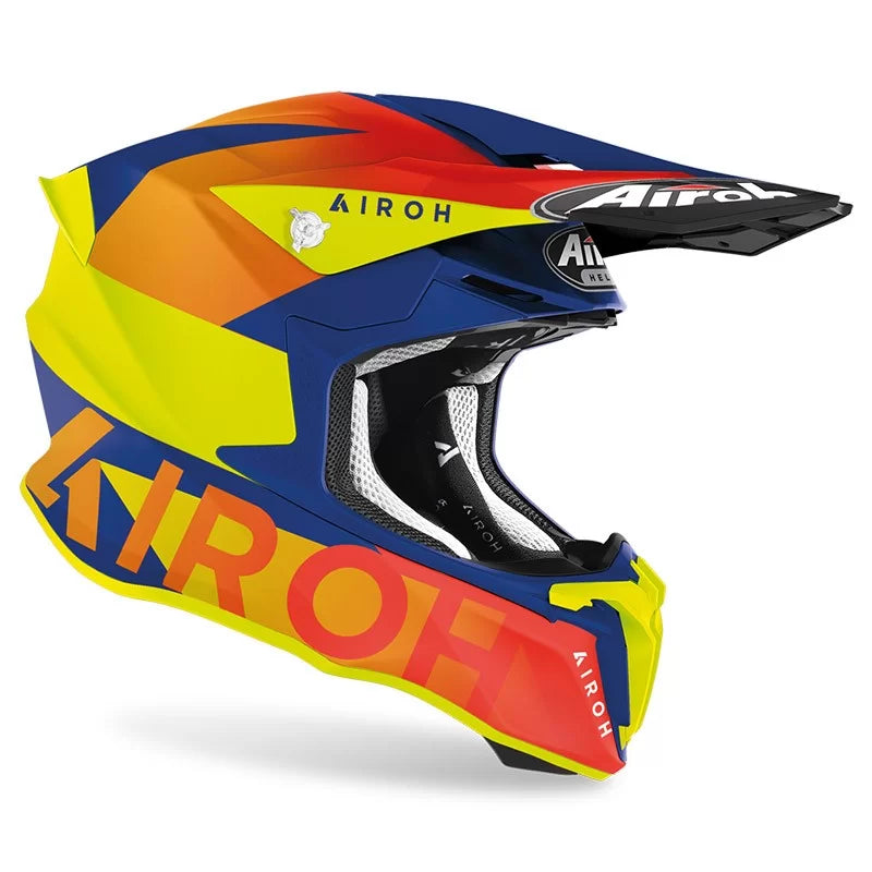 Casco motocross Airoh Twist 2.0 Lift azure matt
