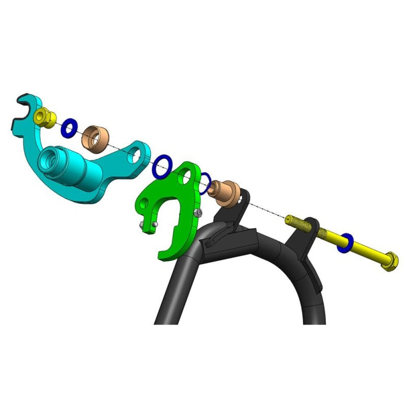 Antifurto blocca cavalletto Piaggio Beverly 125-300/Vespa GTV e GTS